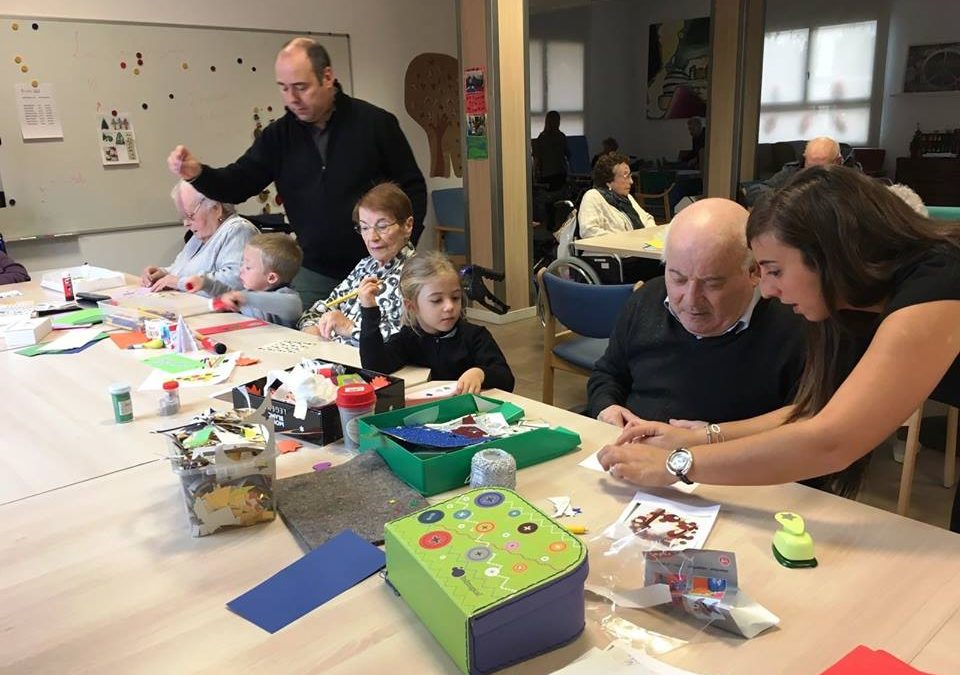 Taller de postals de Nadal