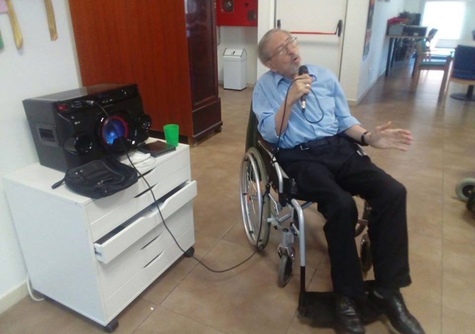 Gaudint del concert que ens ha ofert en Vicenç