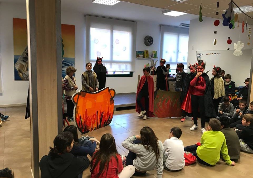 L’escola Puiggraciós ens representa Els Pastorets