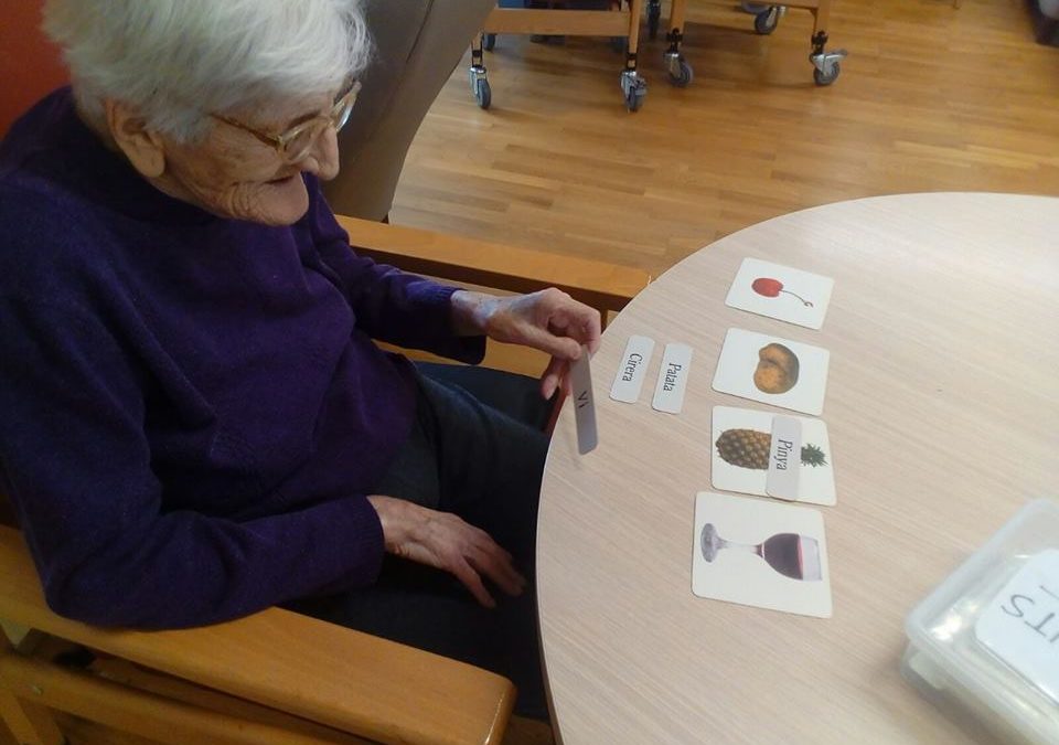 Treballant a la Sala Blanca