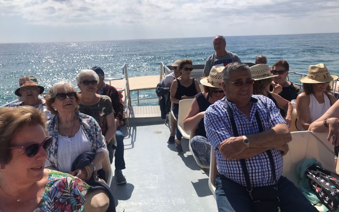 Colònies Gent Gran: avui, a més, sortida en vaixell