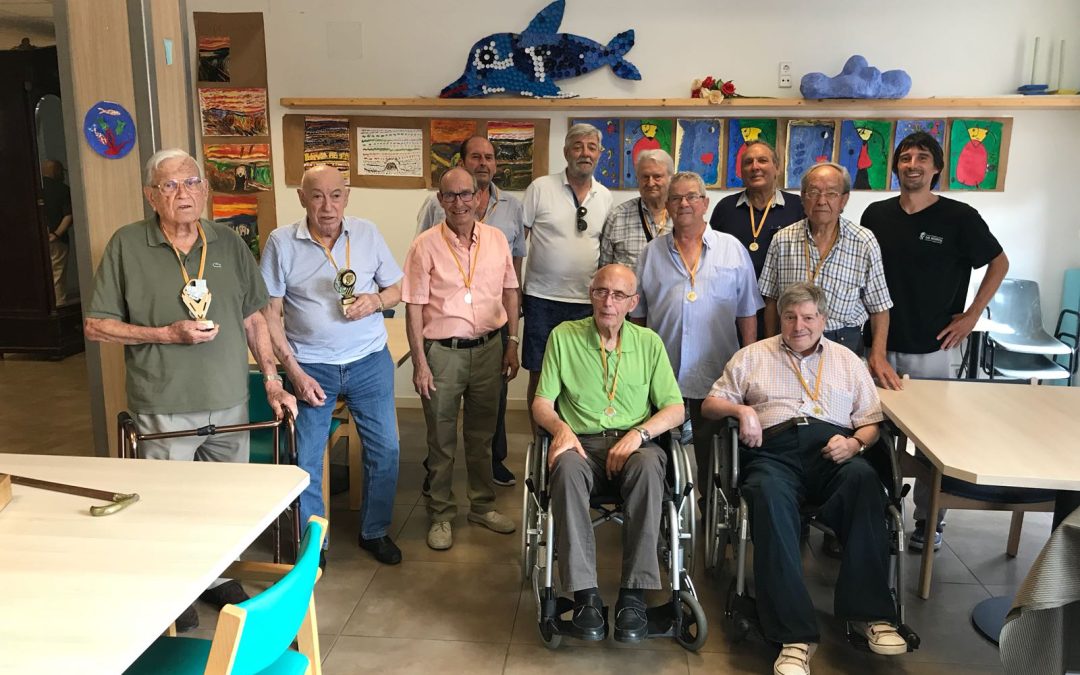 Final del Torneig de Dòmino entre el Casal d’Avis i l’Asil