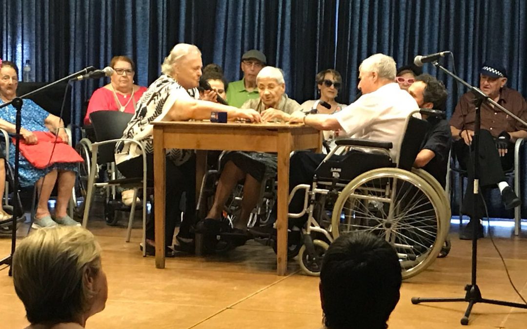 Primera mostra del nostre nivell de teatre