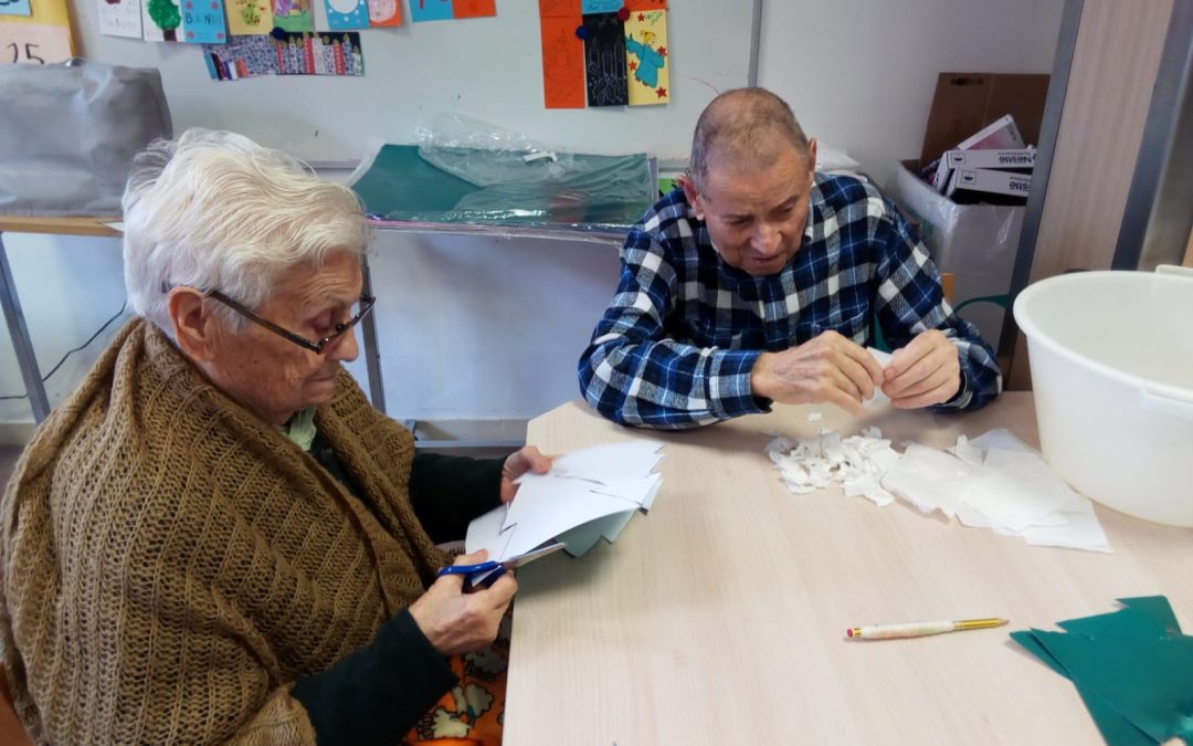 Decoració nadalenca en marxa !