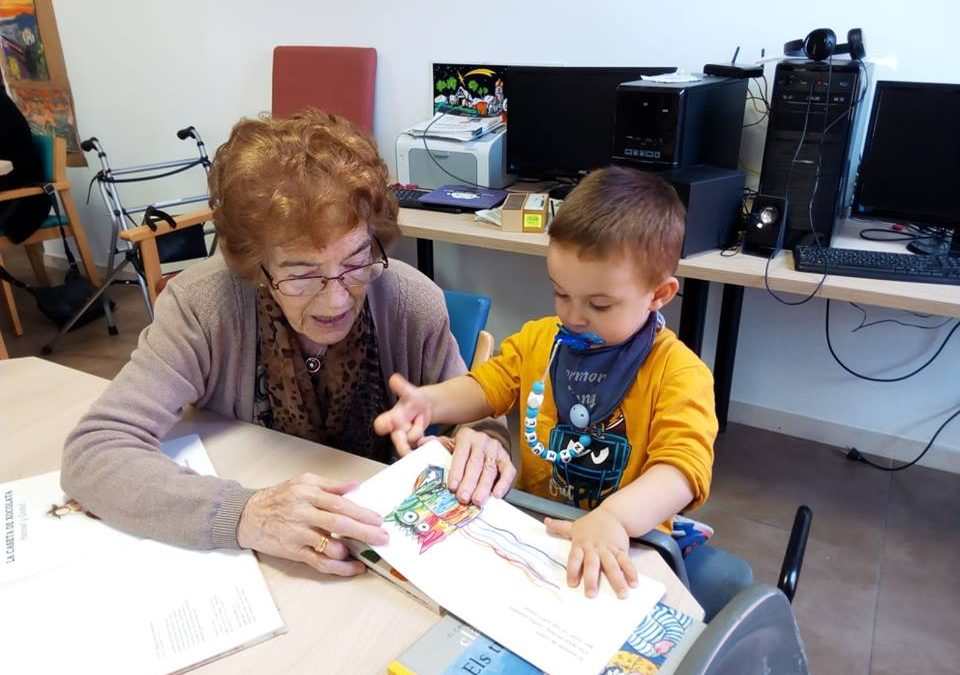 Amb els petits de la guarderia