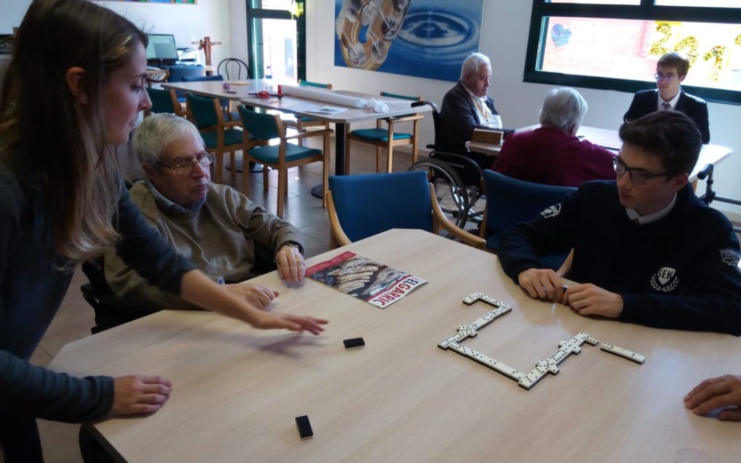 Amb els nois i noies del SEK