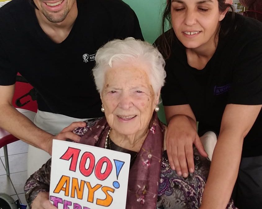 La Teresa celebra el seu centenari